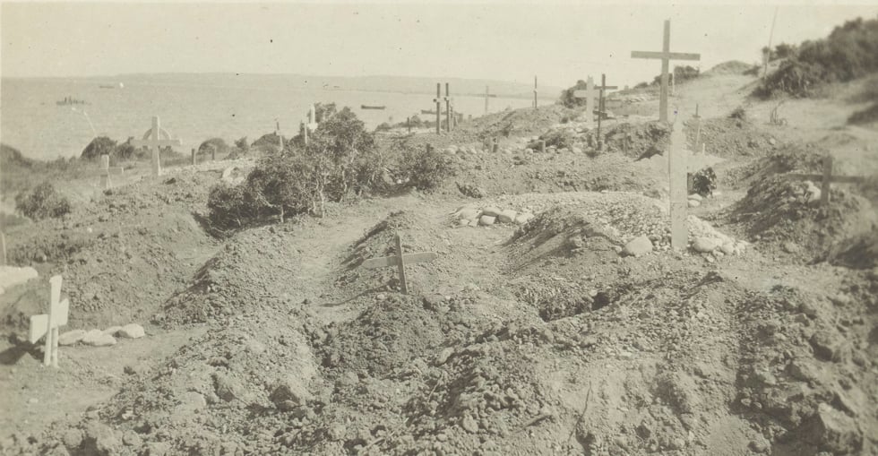 Graves in Gallipoli