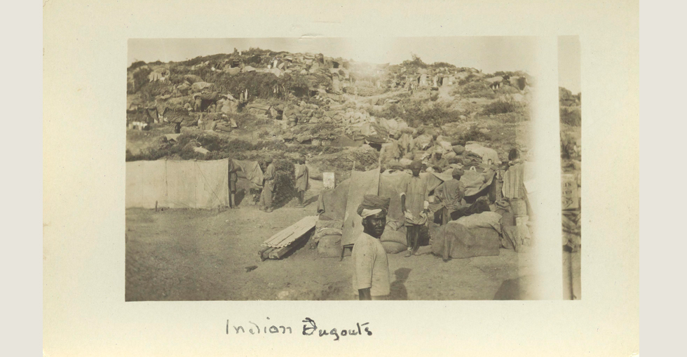 Indian dugouts [Gallipoli]