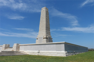 Helles Memorial, Turkey, one of the locations where the men who fell at Gallipoli are remembered. (CWGC)