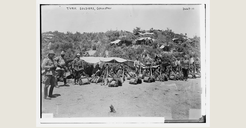 Turkish soldiers, Gallipoli